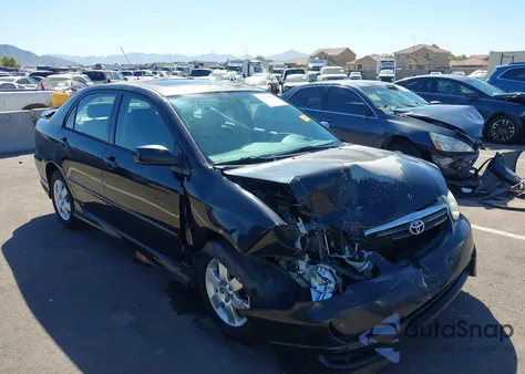 2008 Toyota Corolla S z USA, uszkodzony, nr VIN 1NXBR30E98Z948005